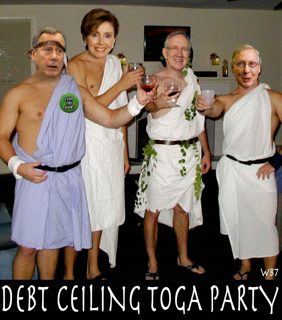 DEBT CEILING TOGA PARTY