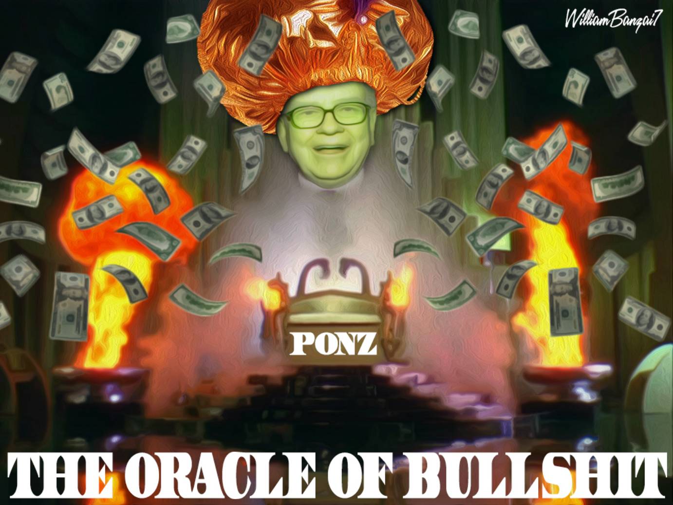 THE WIZARD OF PONZ (AKA THE ORACLE OF BULLSHIT)