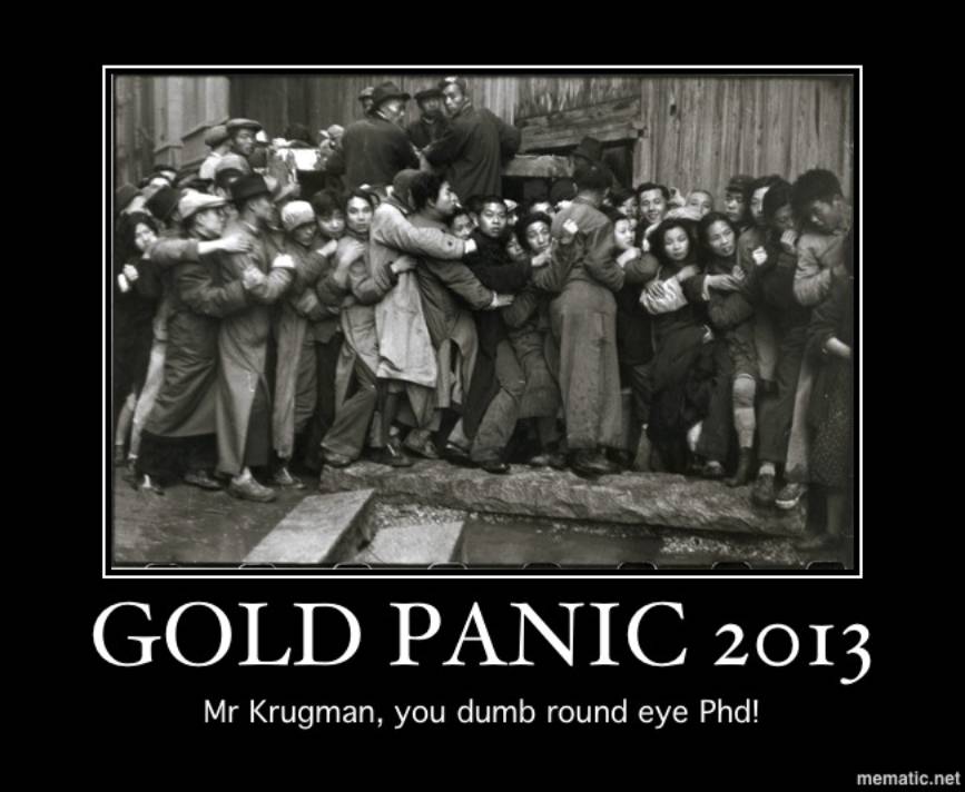 GOLD PANIC 2013