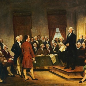 George Washington At The Constitutional Convention 1787 - Public Domain