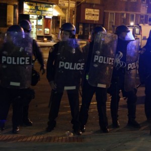 Baltimore Riot Police - Public Domain