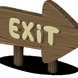 Exit - Public Domain