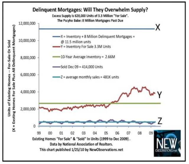 inventory & sales NAR 1999 to 12 2009 newobservations.net v delinquent